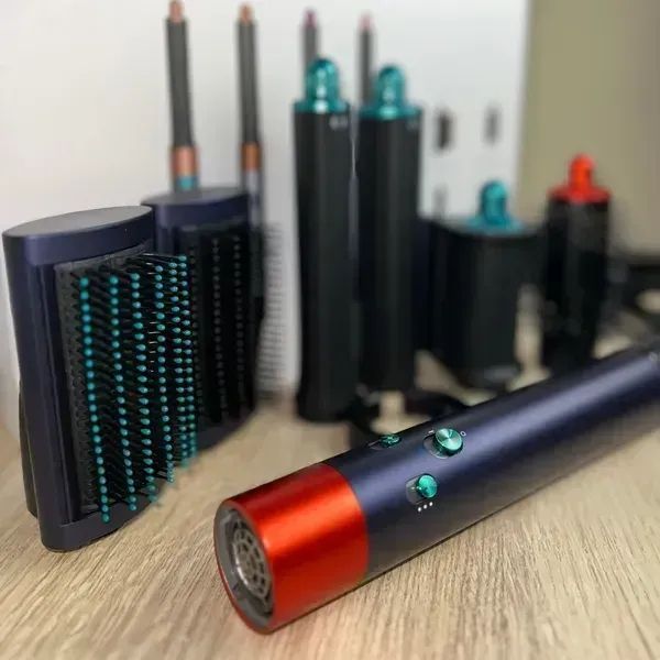Стайлер для волосся Airwrap Complete Long 6 насадок, Blue/Orange CLO-14-0011654543534235435467 фото